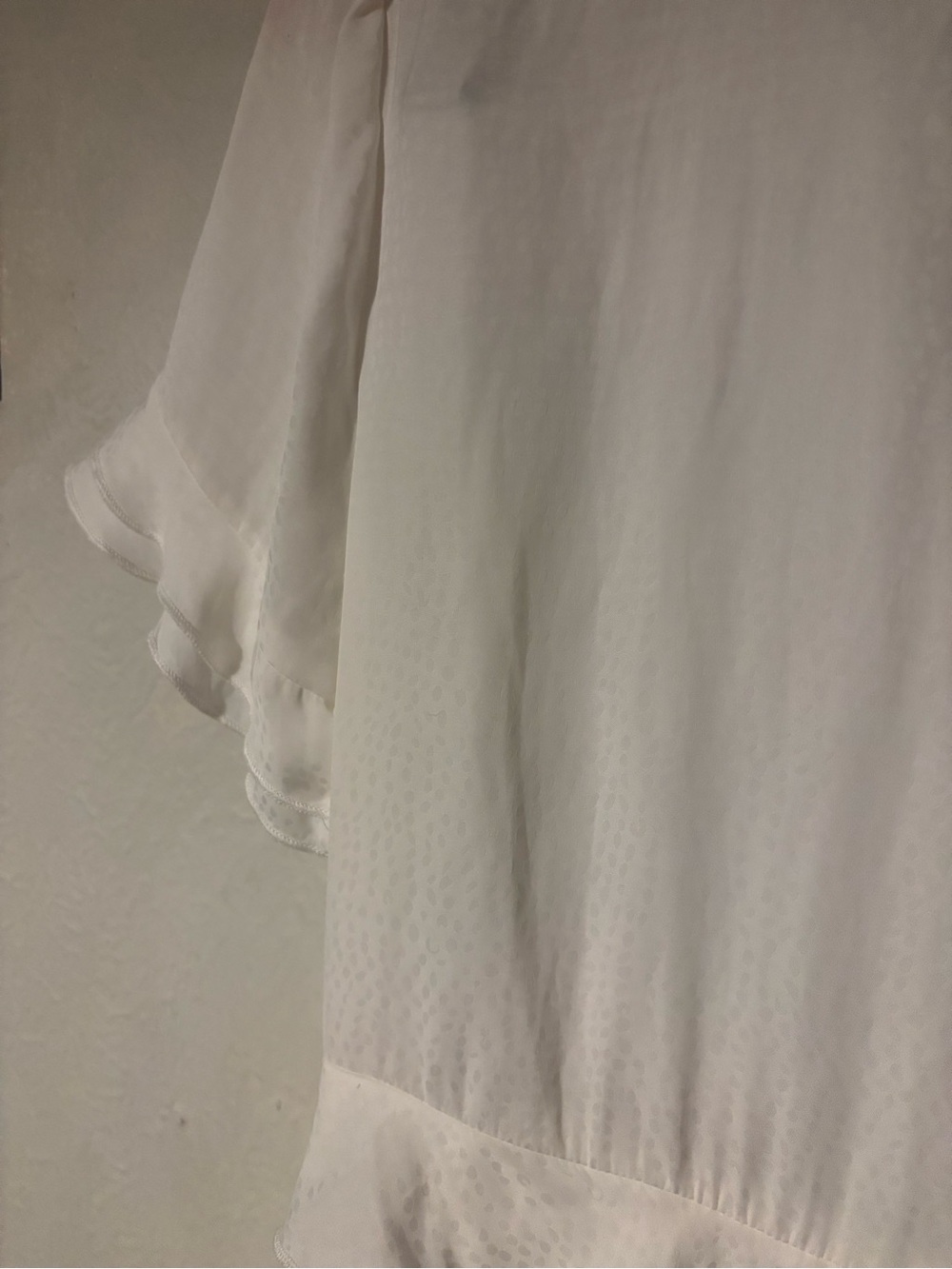 Show Me Your MuMu White V-Neck Mini Dress - Picture 6 of 6